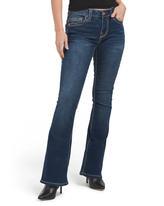 

Джинсы Becca Bootcut со средней посадкой True Religion, цвет Dark Humid Wash