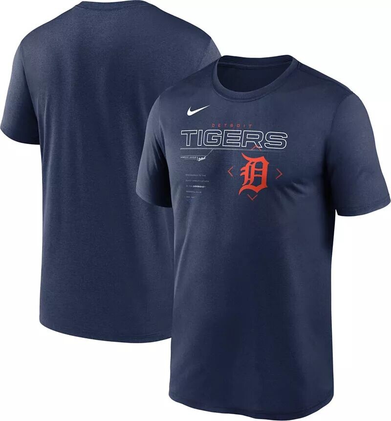 

Мужская темно-синяя футболка Nike Detroit Tigers Legend Game