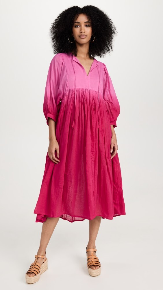 

Платье SUNDRY Blouson Sleeve Midi