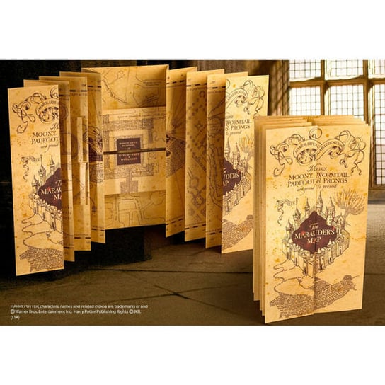 цена Копия Карты Меродедор Гарри Поттер Noble Collection