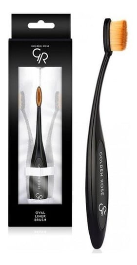 

Овальная кисть для подводки глаз, 1 шт. Golden Rose, Oval Liner Brush