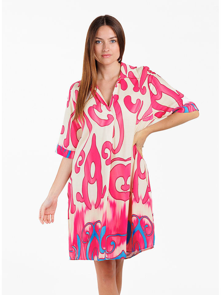 

Длинное платье KEY LARGO, цвет creme/pink