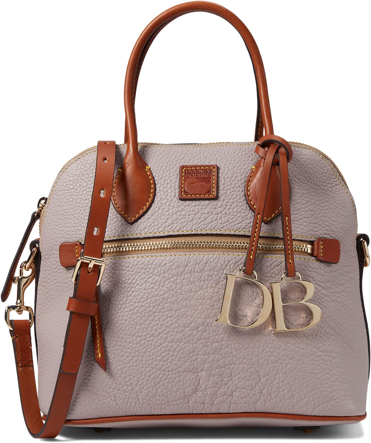 

Сумка-сумка Pebble II с куполом Dooney & Bourke, цвет Oyster