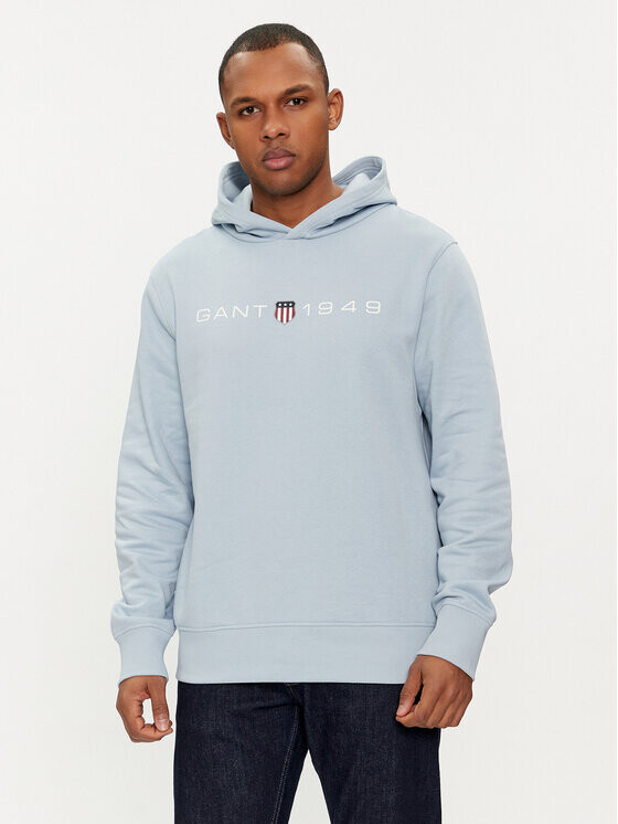 

Толстовка стандартного кроя Gant, синий