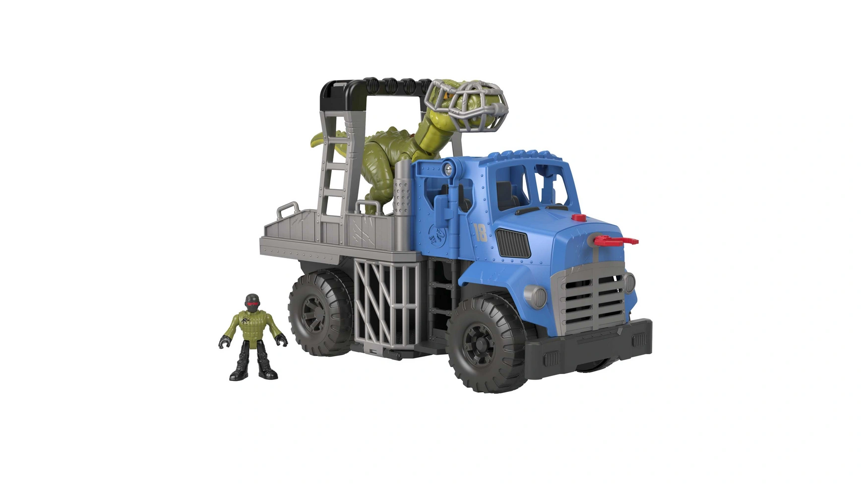 Imaginext Jurassic World Dino & Transporter, игрушка-динозавр imaginext jurassic world dino