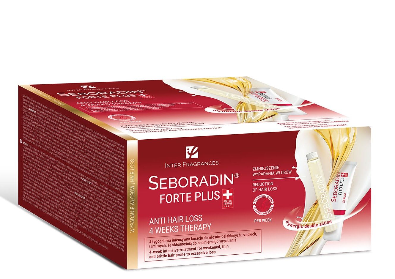 Seboradin Forte Plus ампулы для кожи головы, 28 шт. цена и фото