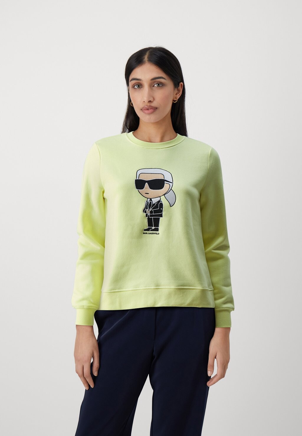 

Толстовка IKONIK KARL LAGERFELD, светло-желтого