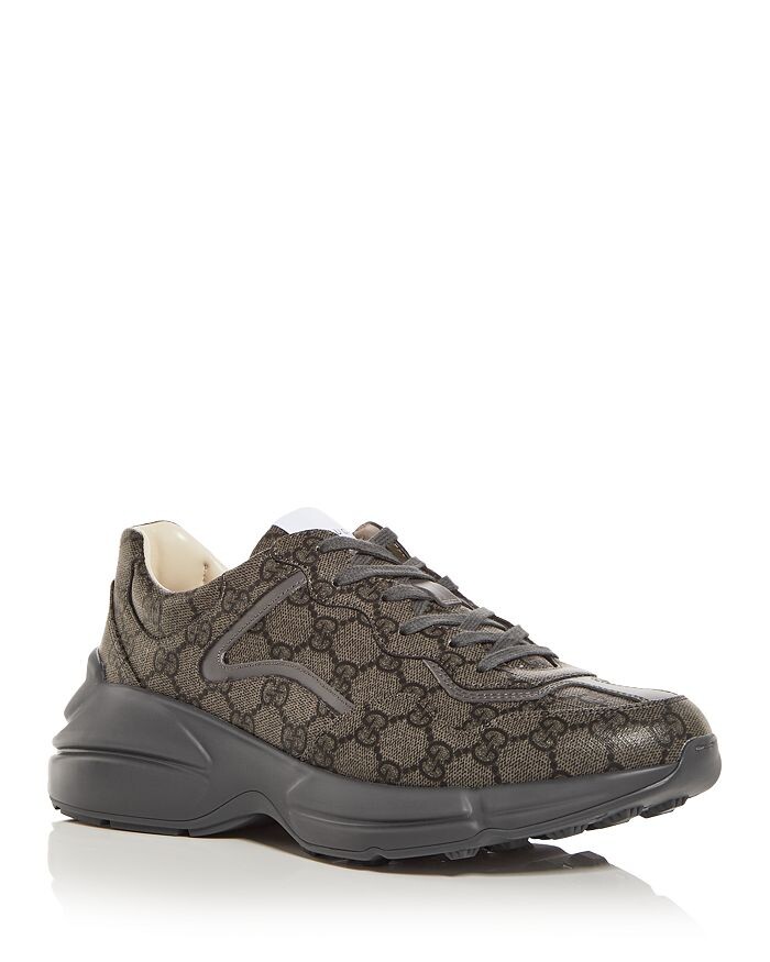 

Мужские низкие кроссовки GG Rhyton Gucci