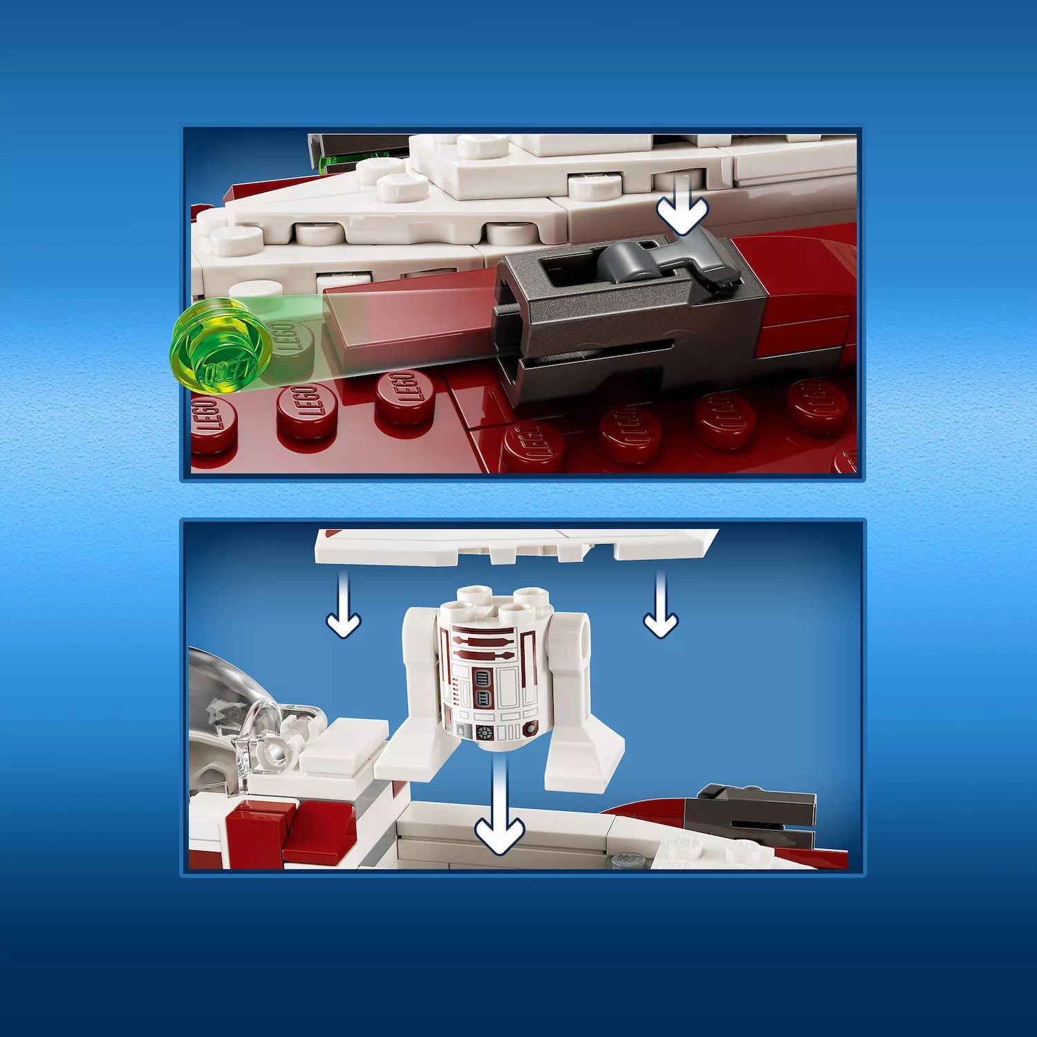 LEGO Star Wars «Звёздный истребитель джедая Оби-Вана Кеноби» 75333 (282  детали) LEGO – заказать по выгодной цене из-за рубежа в «CDEK.Shopping»