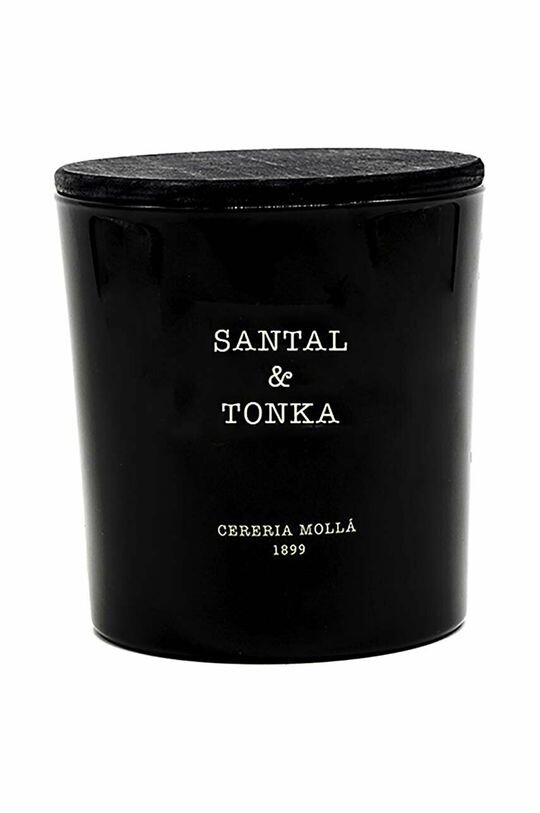 

Свечи ароматические соевые Santal & Tonka 600 г Cereria Molla, мультиколор