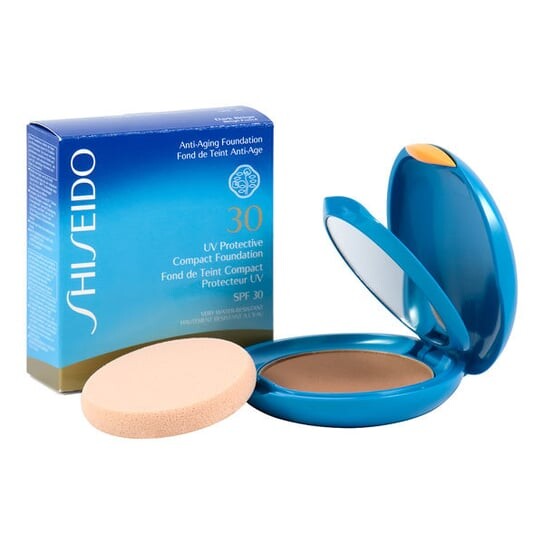 

Компактная тональная основа темно-бежевого цвета, SPF 30, 12 г Shiseido, Suncare UV Protective