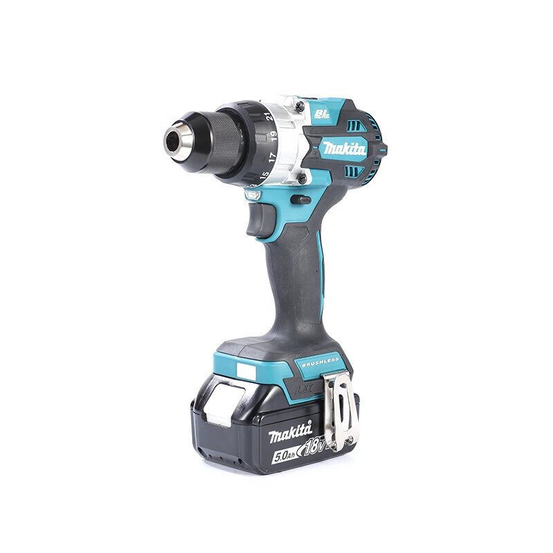 Дрель электрическая Makita DDF486RTJ + два аккумулятора 5.0Ah, зарядное устройство