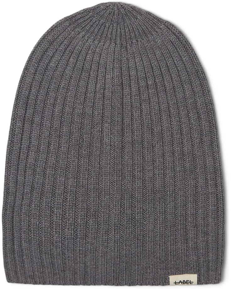 Шапка LABEL Go-To Fashion Beanie, серый шапка label go to ribbed beanie серый