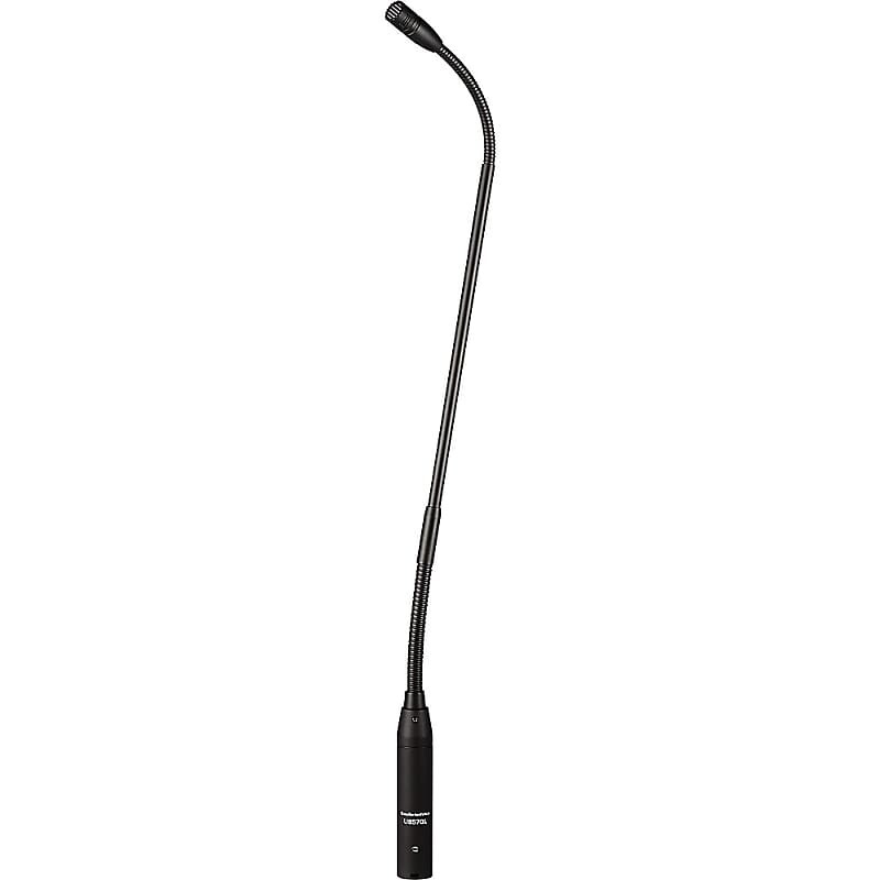 Конденсаторный микрофон Audio-Technica U857QL Quick-Mount Condensor Gooseneck Microphone микрофон audio technica at8615 quick mount plug in metal desk stand