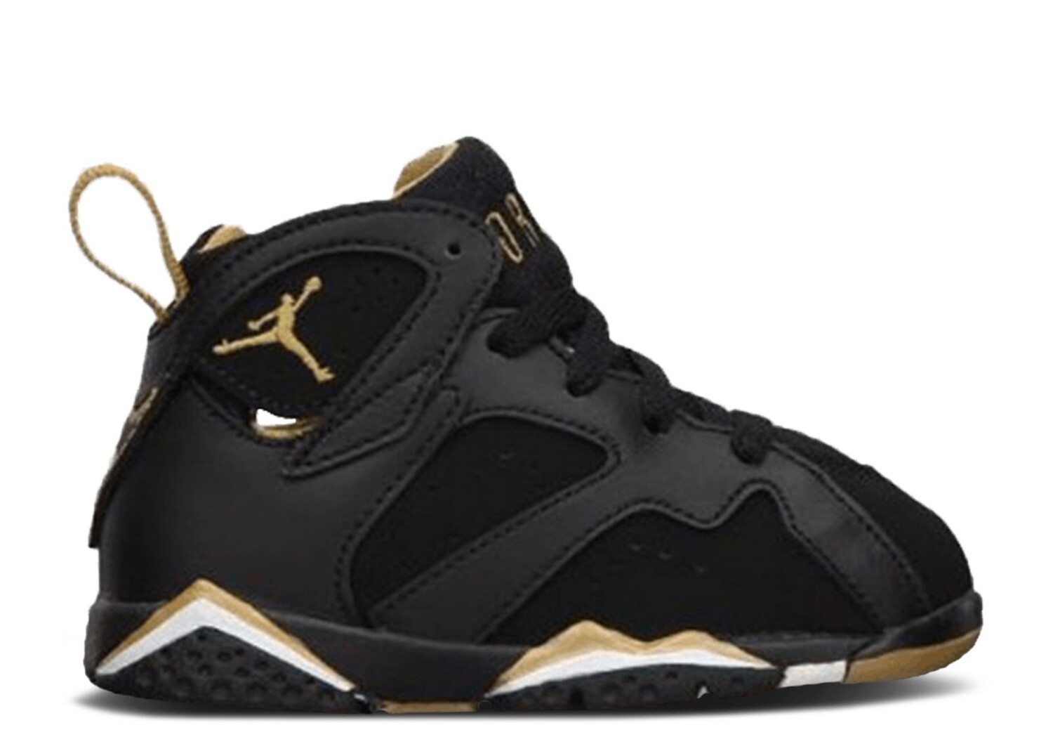 

Кроссовки Air Jordan Air Jordan 7 Retro Toddler 'Golden Moments', черный