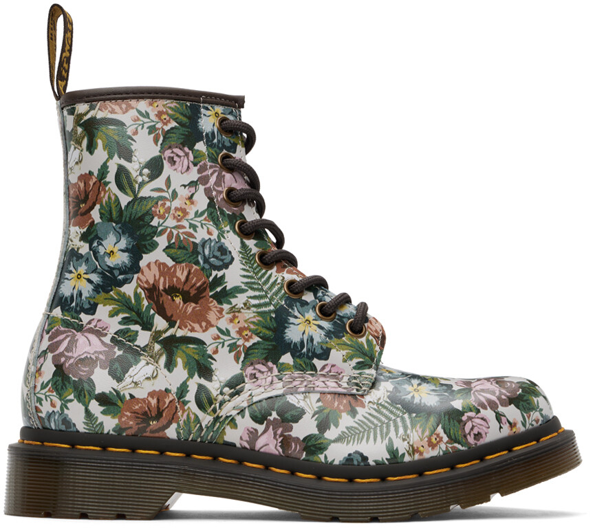 

Разноцветные английские садовые ботинки 1460 Dr. Martens