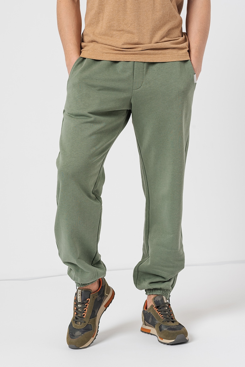 Спортивные брюки средней посадки из органического хлопка Jack & Jones, зеленый