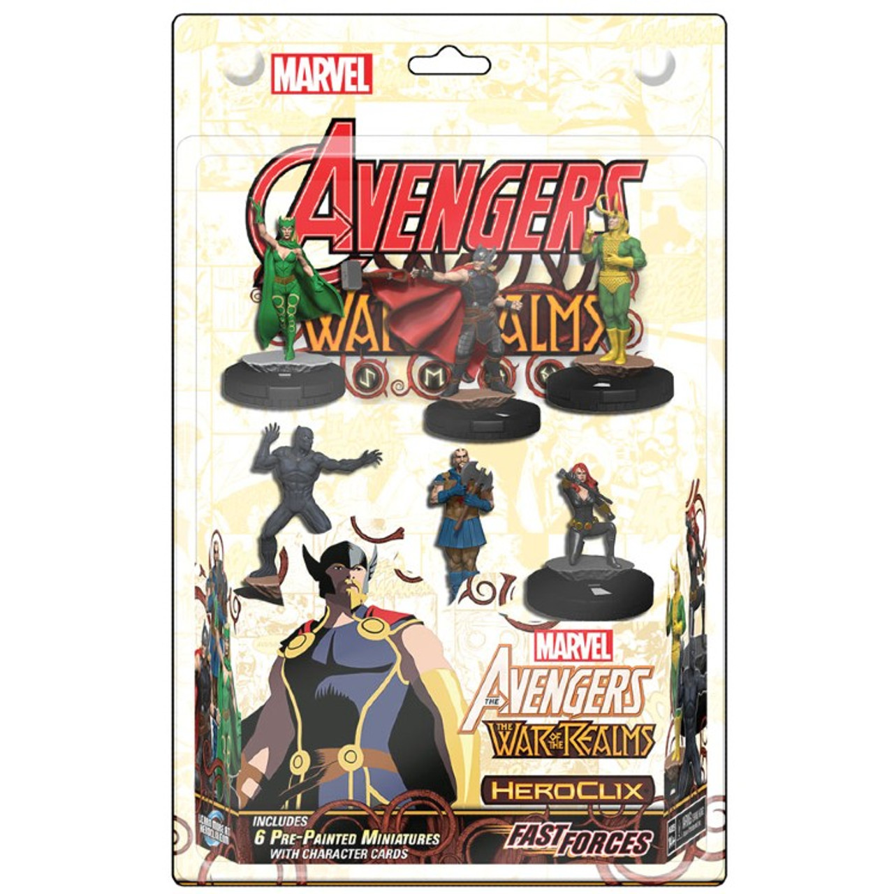 

Миниатюра Marvel HeroClix: Avengers - The War of the Realms - Fast Forces