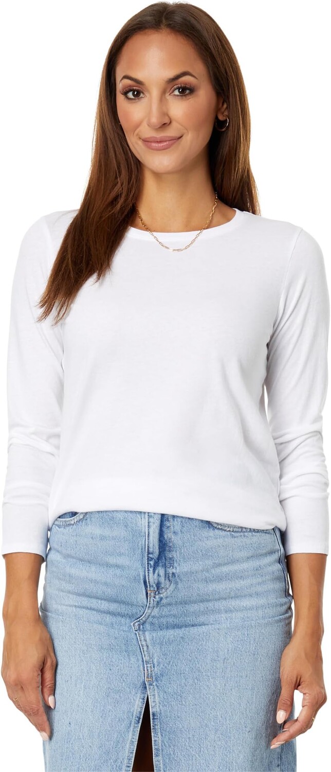 

Футболка Madewell Northside Vintage Long-Sleeve Tee, цвет Optic White