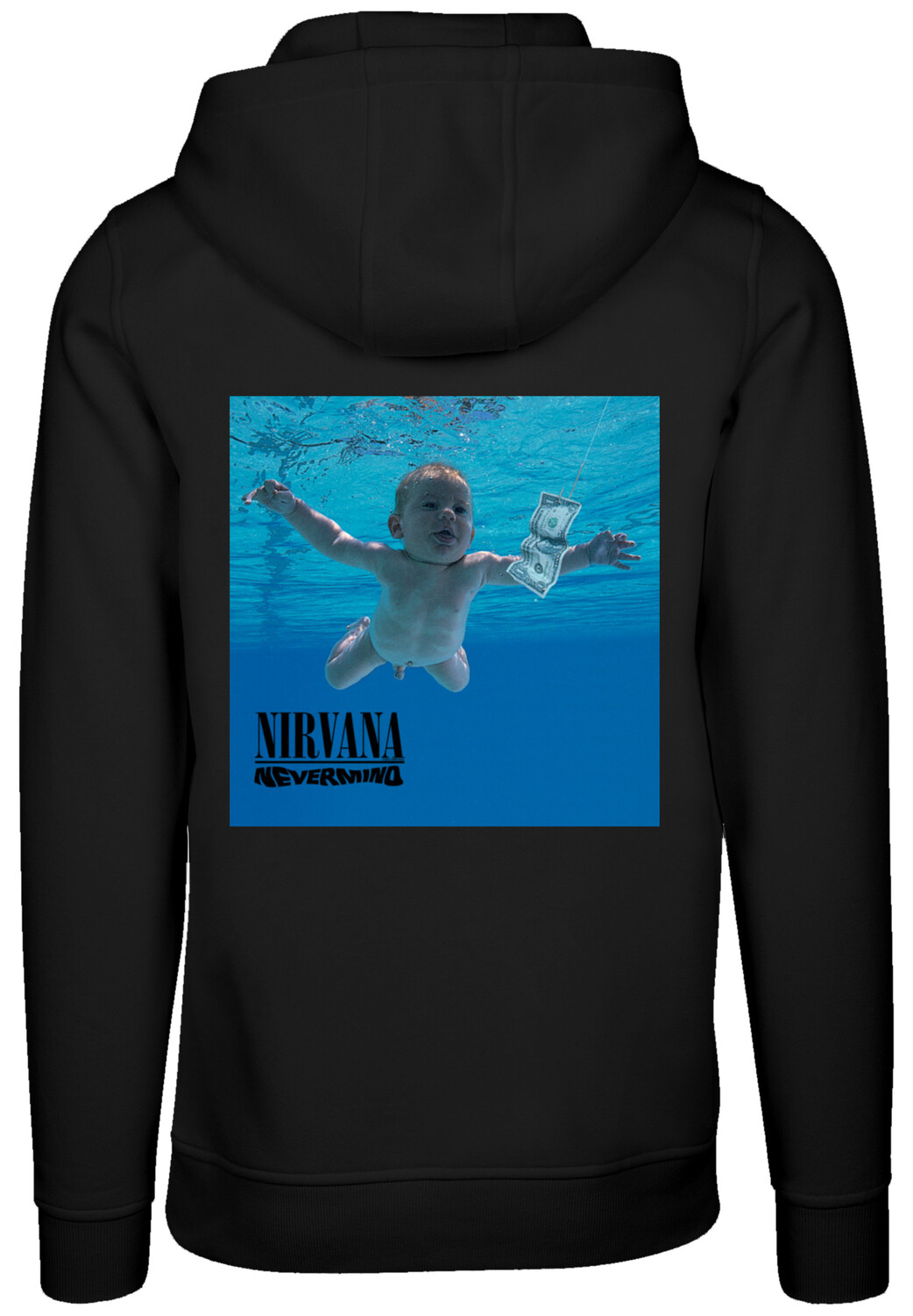 цена Пуловер F4NT4STIC Hoodie Nirvana Rock Band Nevermind Album, черный