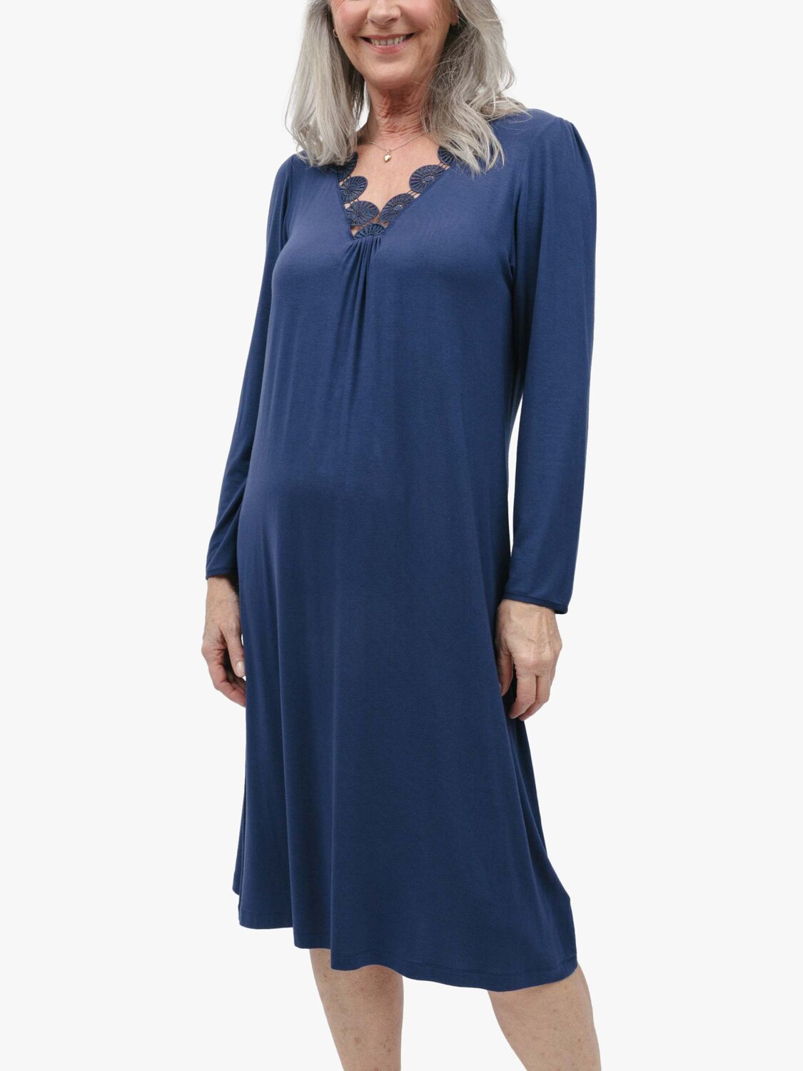 

Ночная рубашка Winnie Jersey Nora Rose от Cyberjammies, темно-синяя
