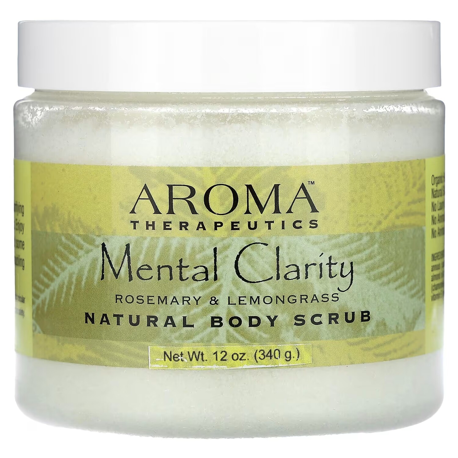 

Скраб для тела Abra Therapeutics Mental Clarity с розмарином и лемонграссом, 340 г