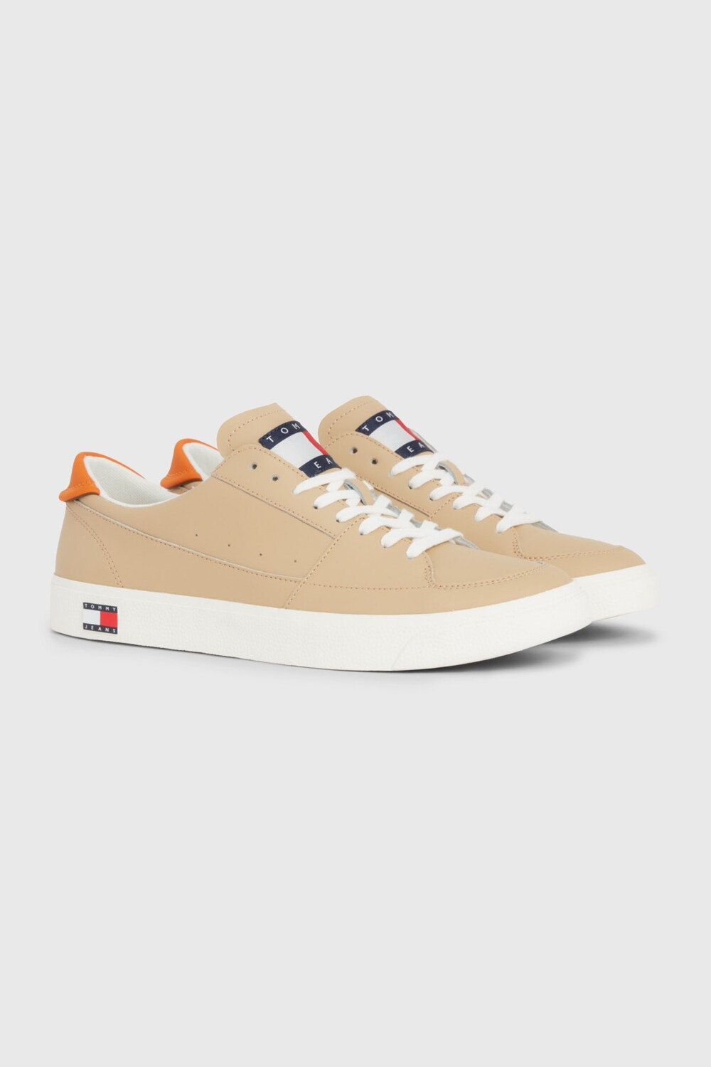 

Кроссовки - Бежевый - Плоские Tommy Hilfiger, бежевый