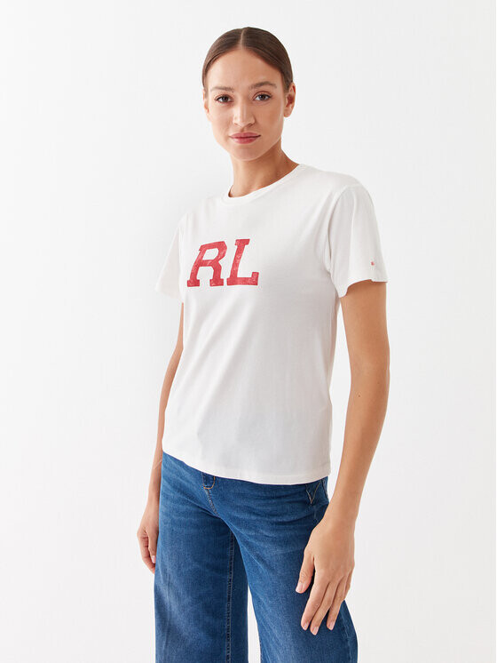 

Футболка стандартного кроя Polo Ralph Lauren, белый