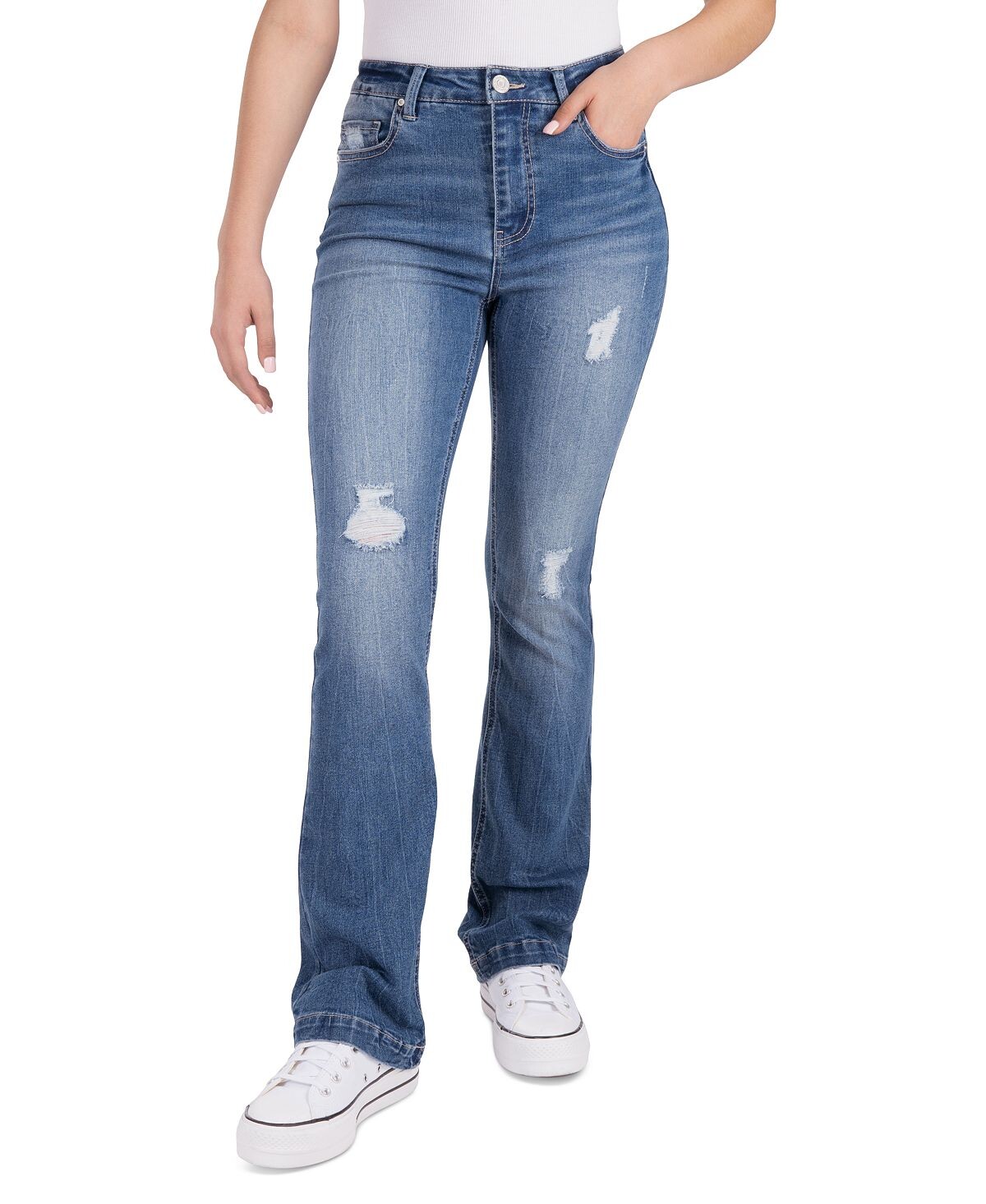 

Джинсы Bootcut с высокой посадкой для юниоров Indigo Rein