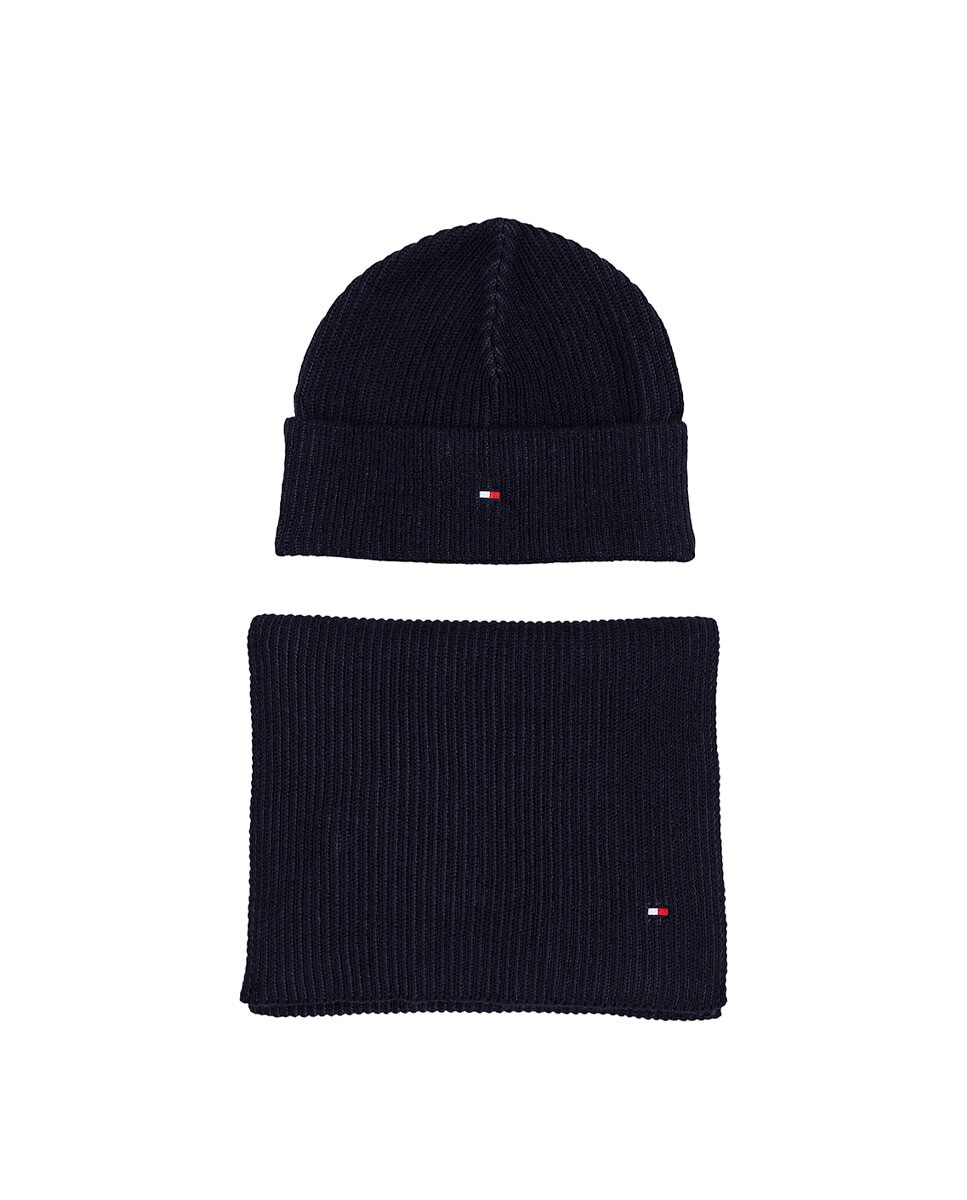 

Мужской шарф и чехол для шляпы Tommy Hilfiger, синий