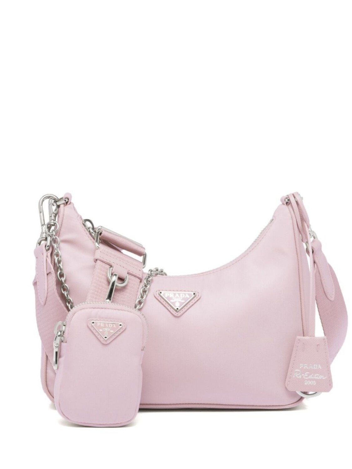 

Prada сумка на плечо Re-Edition 2005, розовый