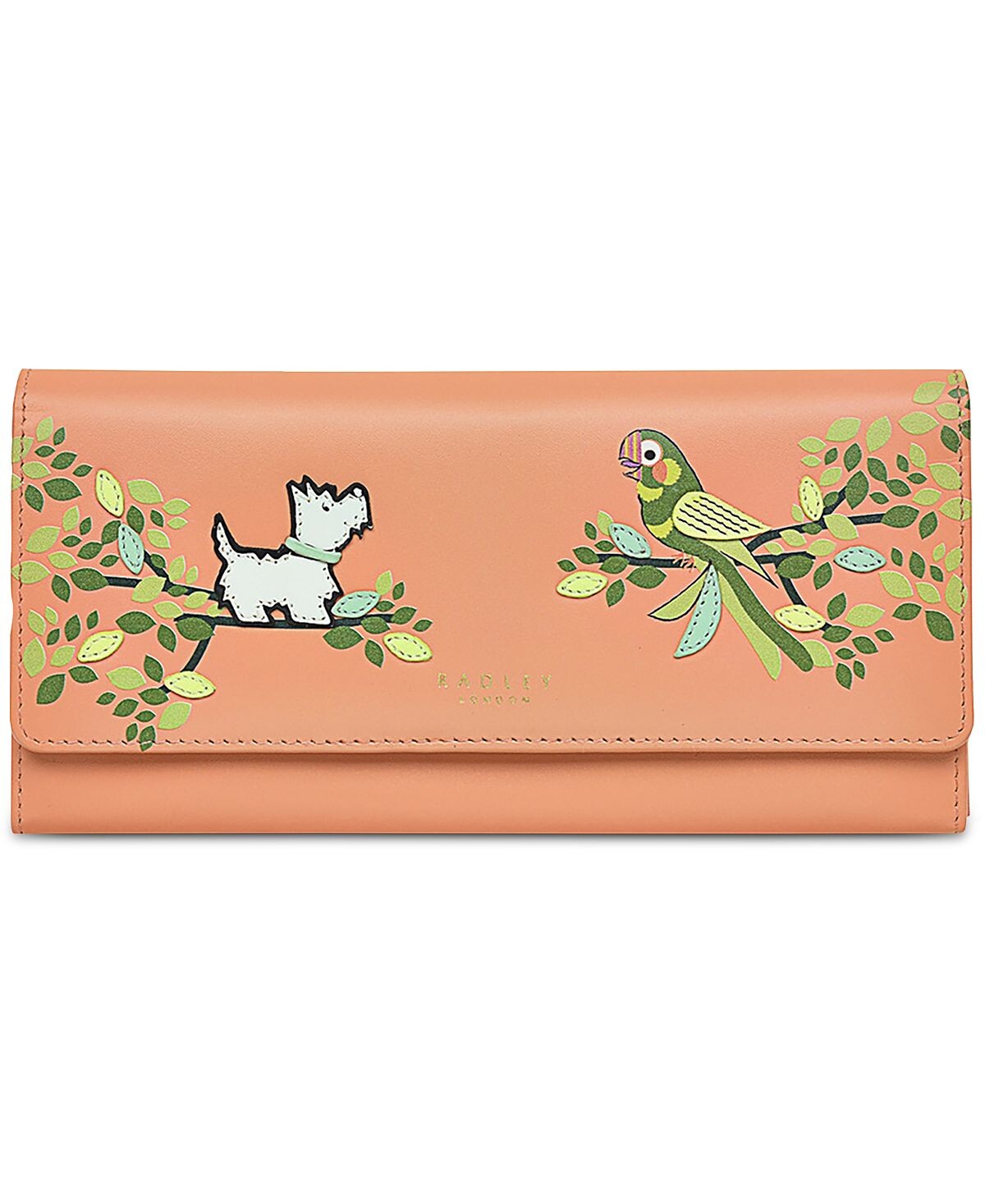 

Большой кожаный кошелек Parakeet Pal Radley London
