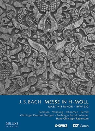 

CD диск Bach, J.S. / Sampson / Vondung / Johannsen / Berndt: Messe in H-Moll (Mass in B Minor) BWV 233