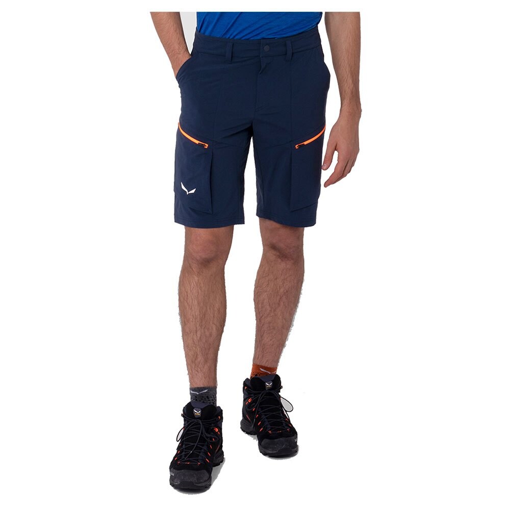 

Шорты Salewa Puez Durastretch Cargo, синий