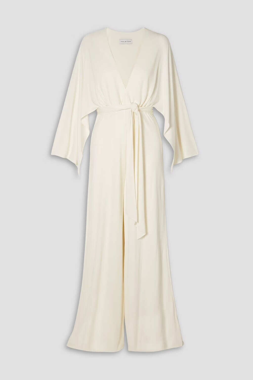 

Raegan комбинезон из джерси с драпировкой Halston, слоновая кость