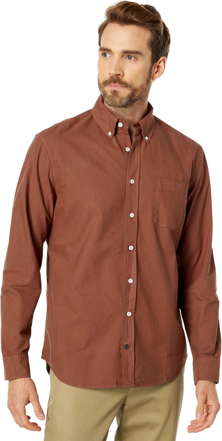 

Рубашка Джека Taylor Stitch, цвет Chestnut Oxford
