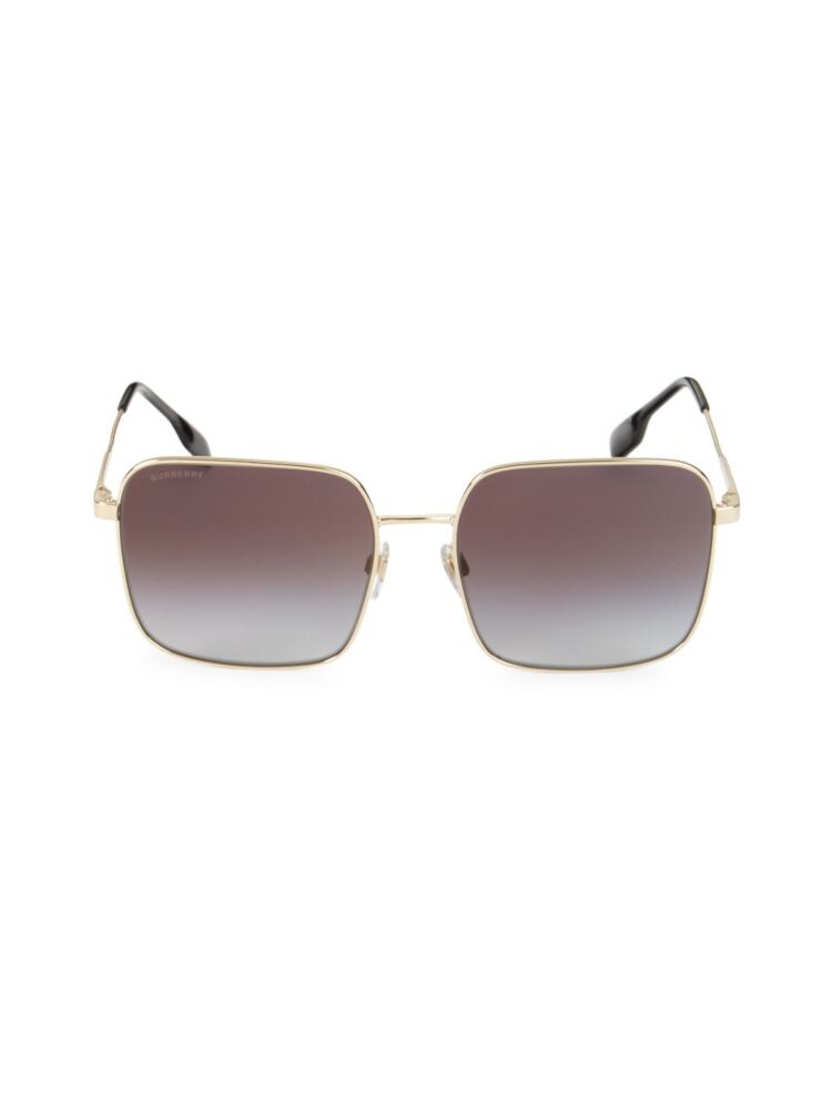 

Квадратные солнцезащитные очки 58MM Burberry, цвет Gold Grey