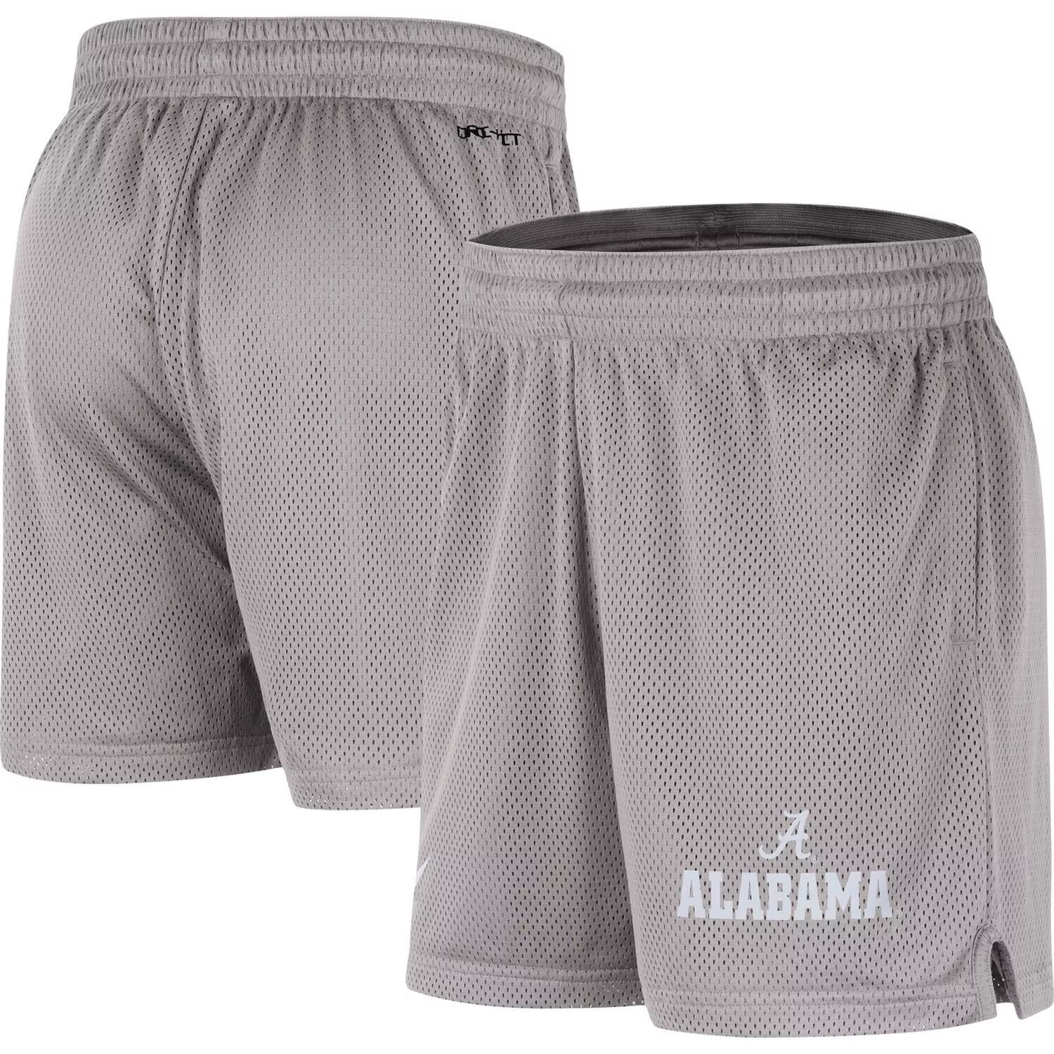 

Мужские серые шорты Alabama Crimson Tide Mesh Performance Nike