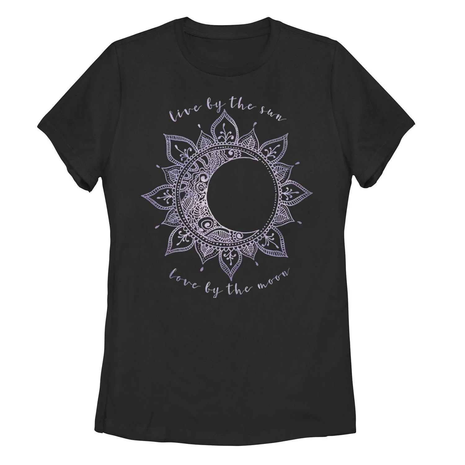 Детская футболка Live By The Sun с рисунком Love By The Moon printio футболка с полной запечаткой мужская love by the moon live by the sun