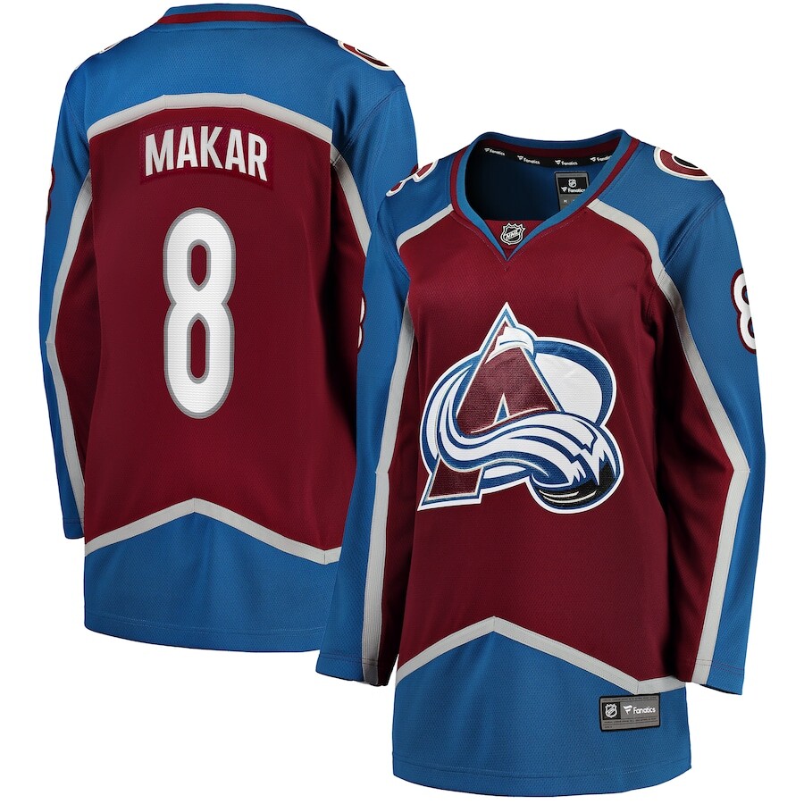 

Джерси Fanatics Branded Colorado Avalanche, бордовый
