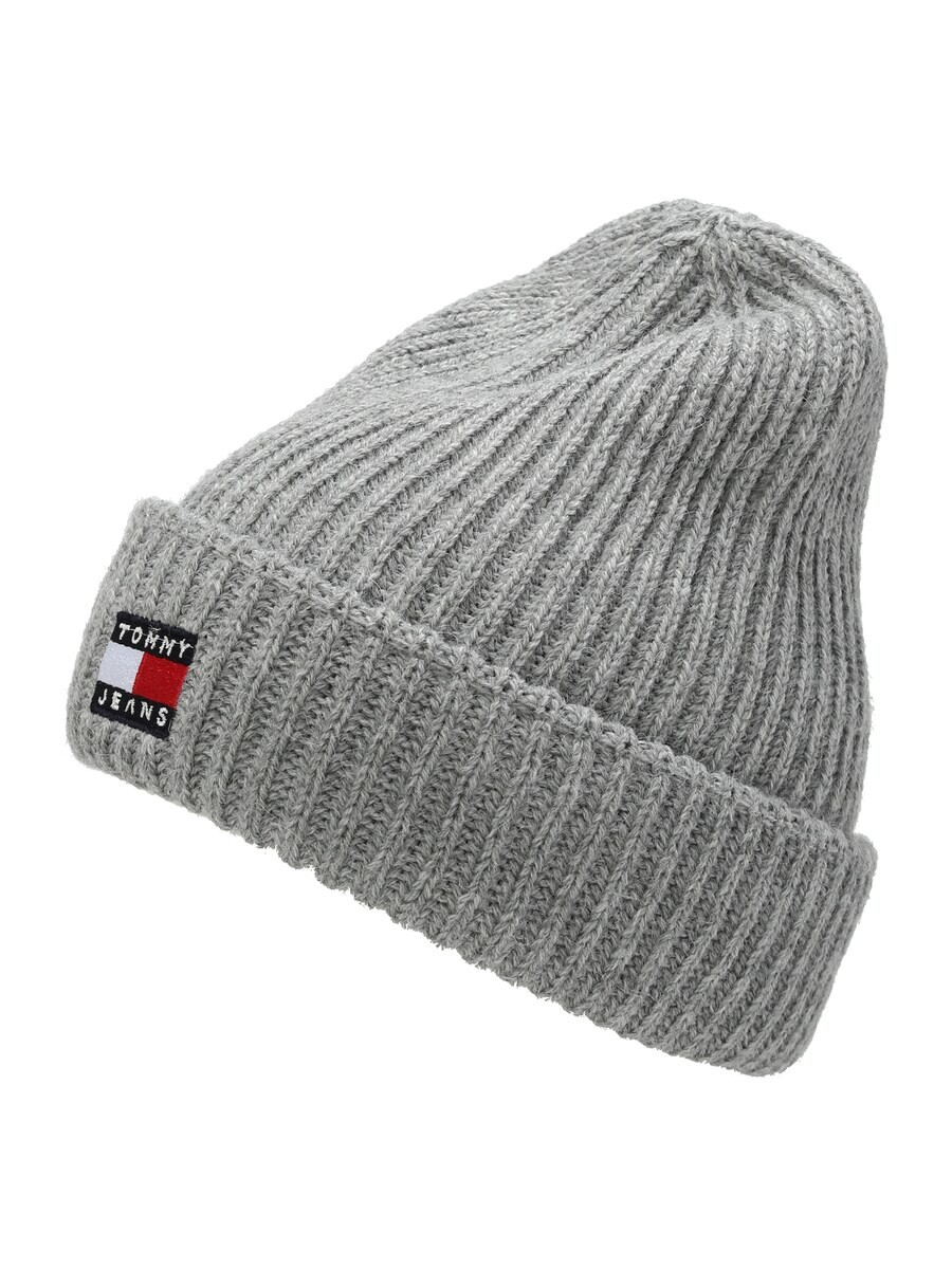 

Шапка Tommy Jeans Beanie HERITAGE, серый