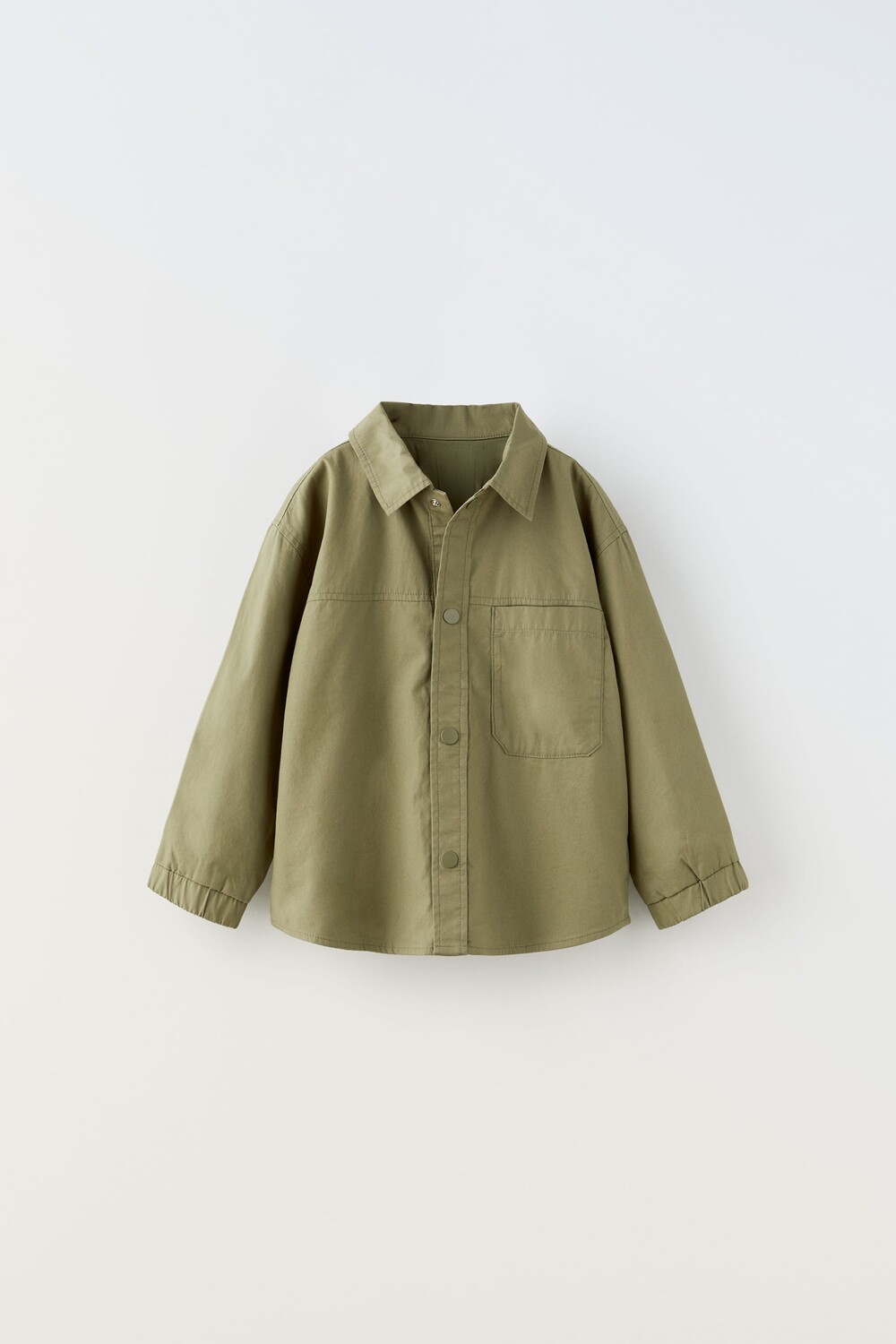 

Рубашка cargo Zara, хаки