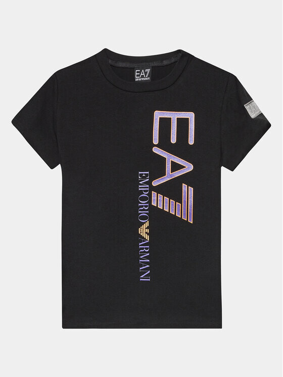 

Футболка стандартного кроя Ea7 Emporio Armani, черный