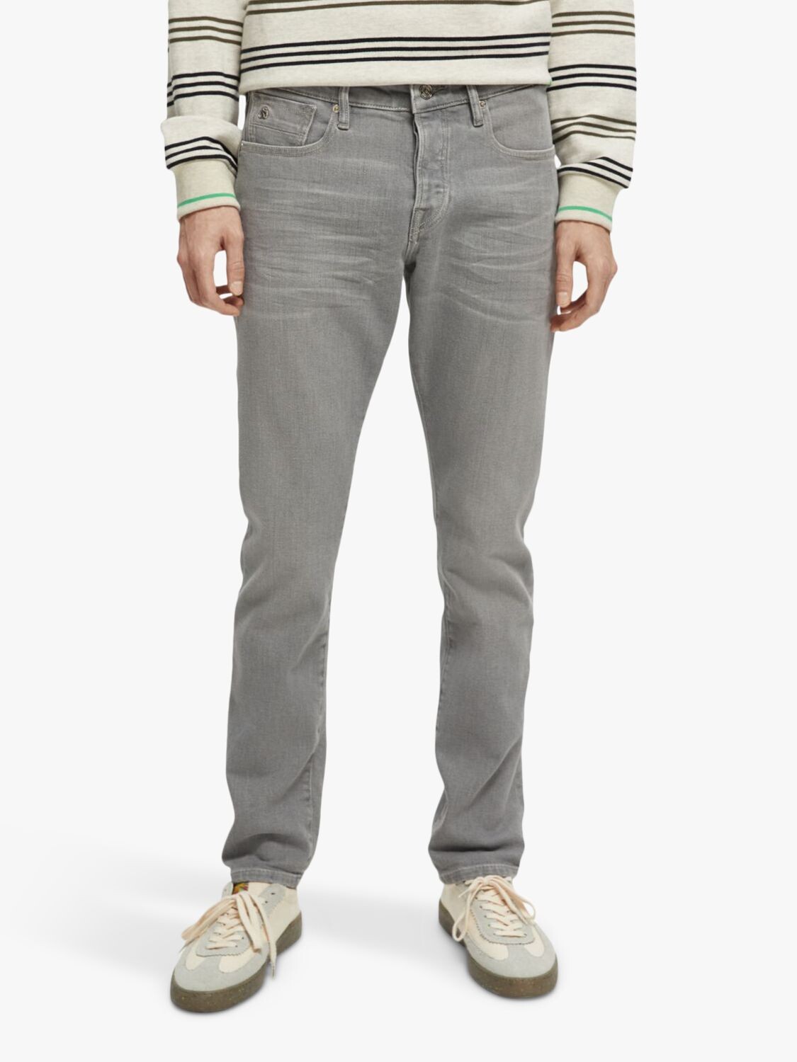 

Джинсы приталенного кроя Scotch & Soda Ralston, 4115 - Серый камень