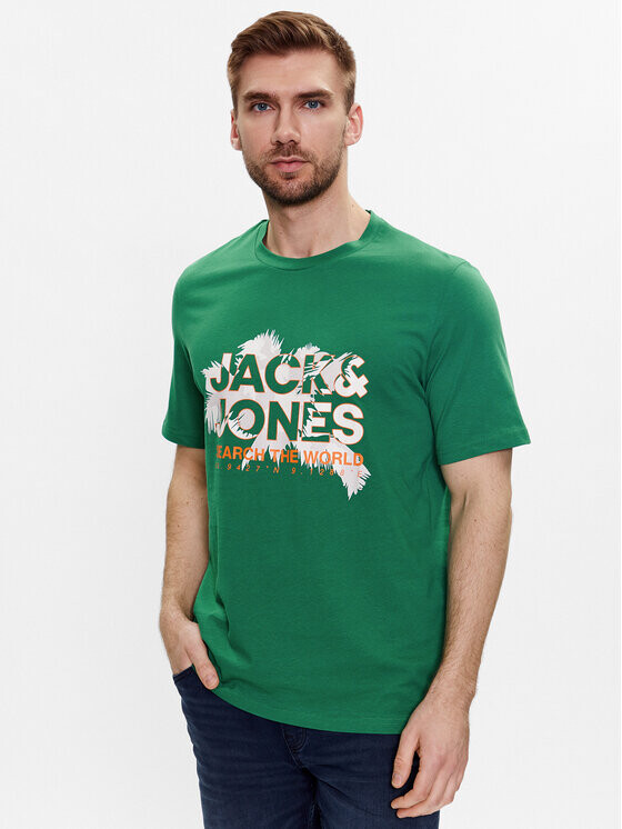 

Футболка стандартного кроя Jack&Jones, зеленый