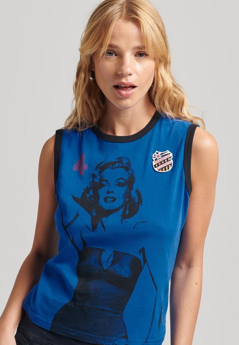 

Топ Superdry, синий