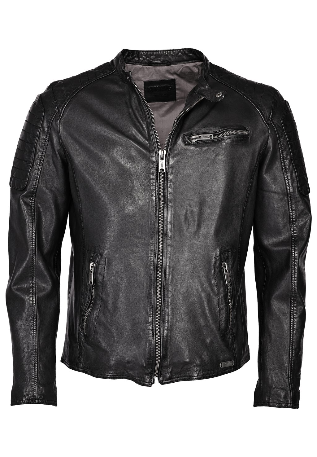 кожаная куртка mustang размер 3xl черный Кожаная куртка Mustang Nahkatakki, черный