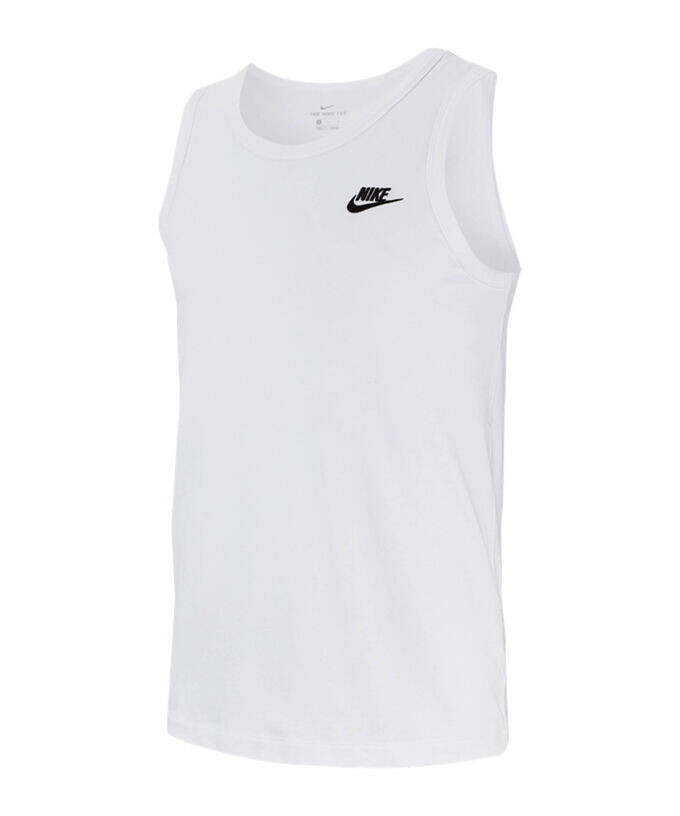 

Рубашка без рукавов Nike, белый