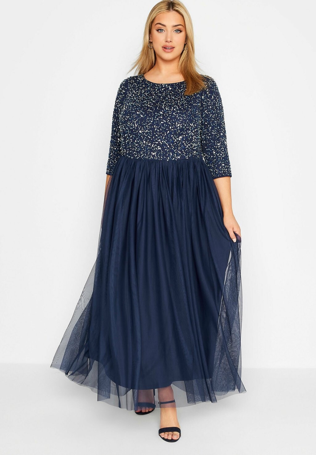 

Вечернее платье Yours Clothing, синий