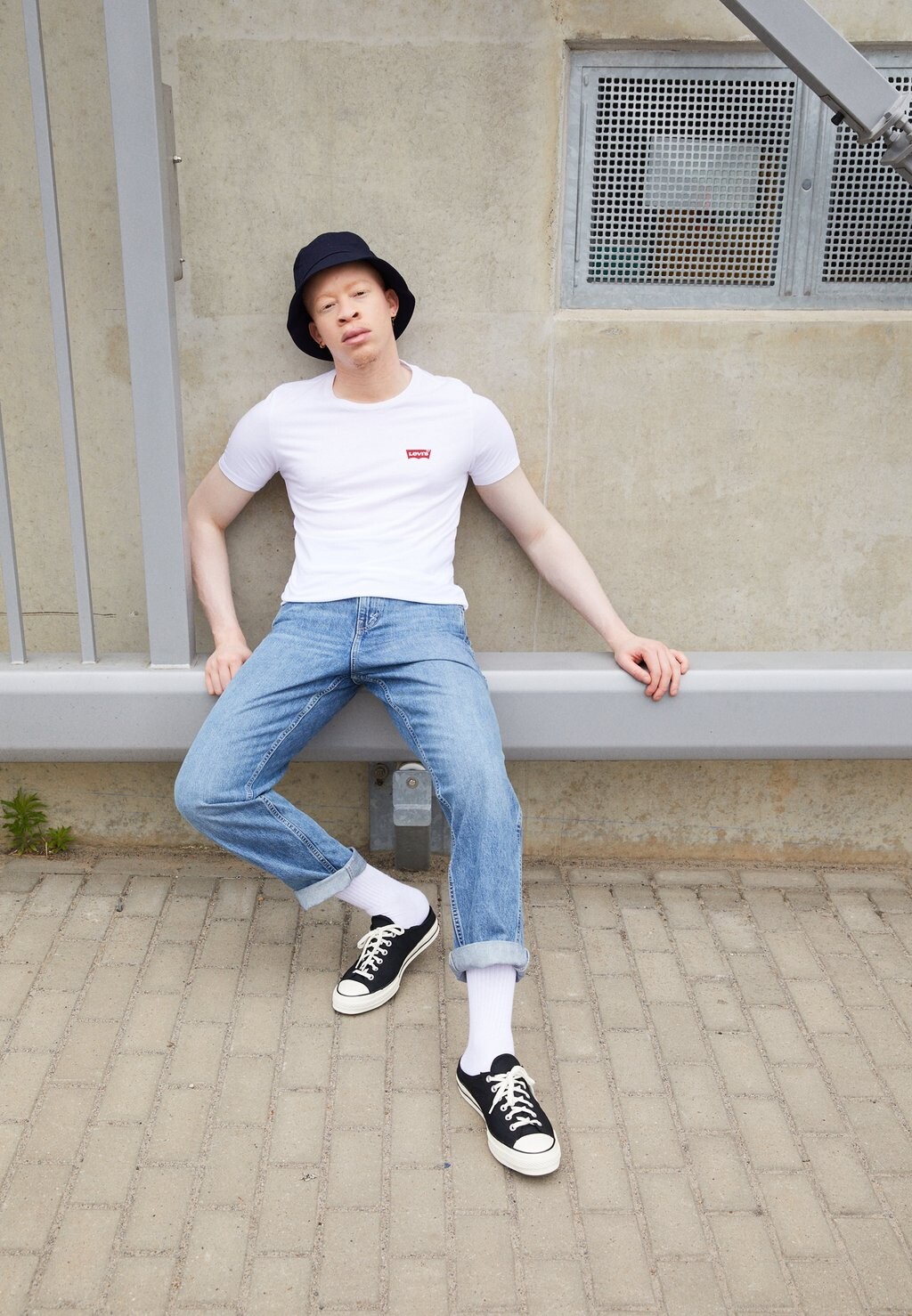 

базовая футболка Crewneck Graphic 2 Pack Levi's, цвет bright white